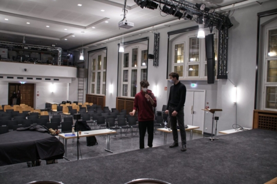 Proben der Musical-Theater AG