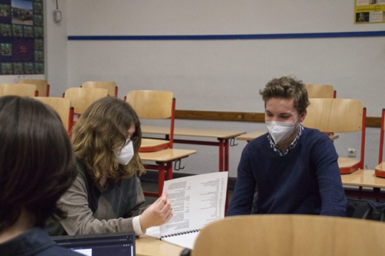 Proben der Musical-Theater AG