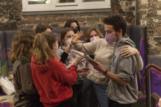 Proben der Musical-Theater AG