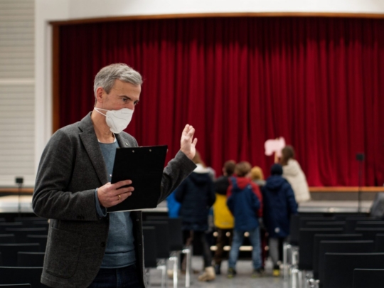 Herr Schrader hat alles im Griff