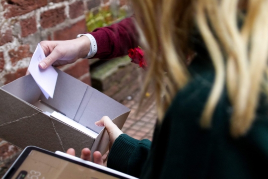 Valentinstags-Aktion der SV