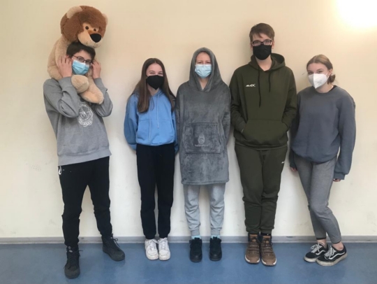 8a Pyjama Spirit Week 2022