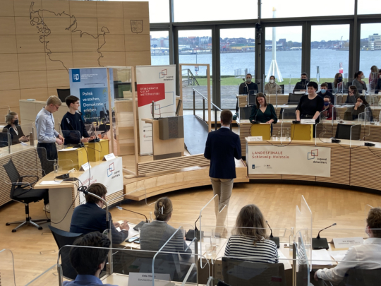 Landeswettbewerb Jugend debattiert