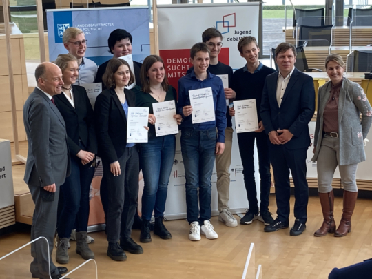 Landeswettbewerb Jugend debattiert