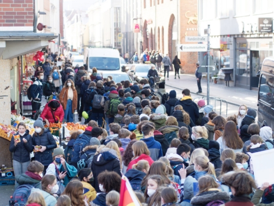 Friedensdemonstration für de Ukraine