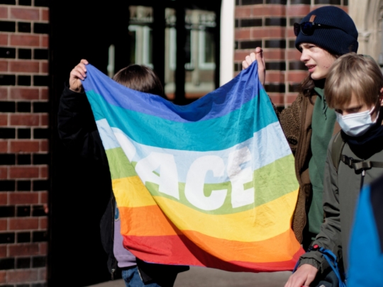 Friedensdemonstration für de Ukraine