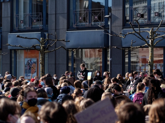 Friedensdemonstration für die Ukraine