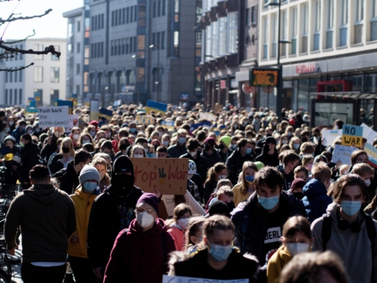 Friedensdemonstration für die Ukraine