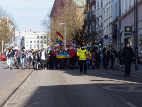 Friedensdemonstration für de Ukraine