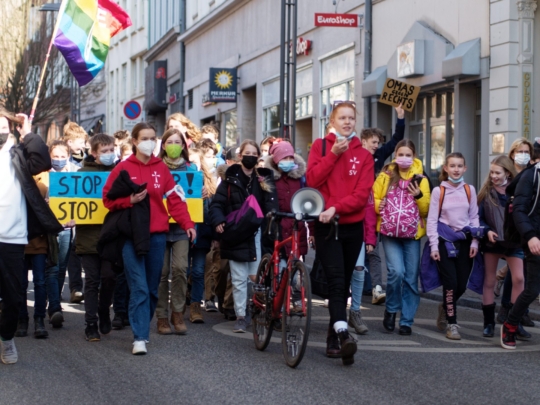 Friedensdemonstration für de Ukraine
