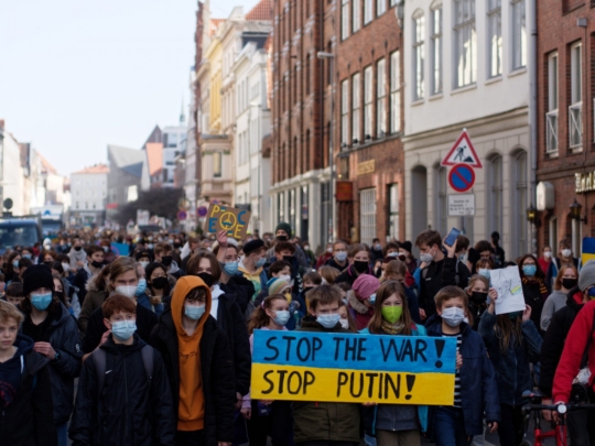 Friedensdemonstration für die Ukraine