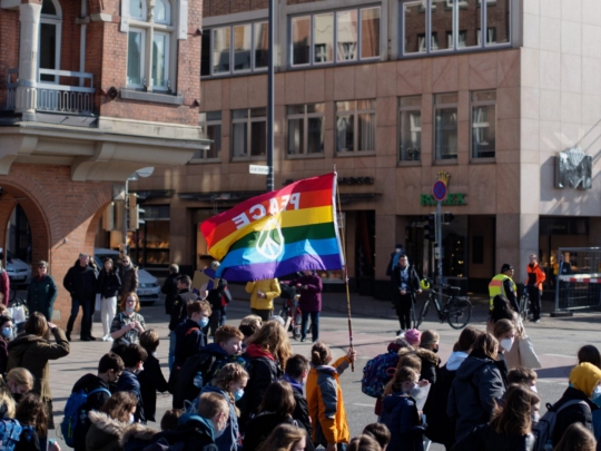 Friedensdemonstration für die Ukraine