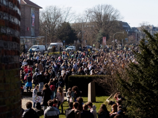 Friedensdemonstration für de Ukraine