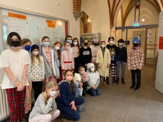 5b Pyjama Spirit Week 2022