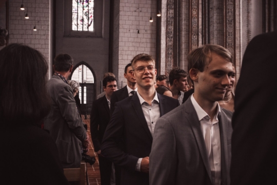 Einmarsch in der Marienkirche