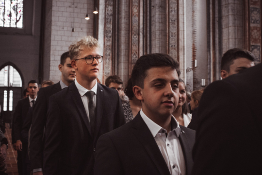 Einmarsch in der Marienkirche