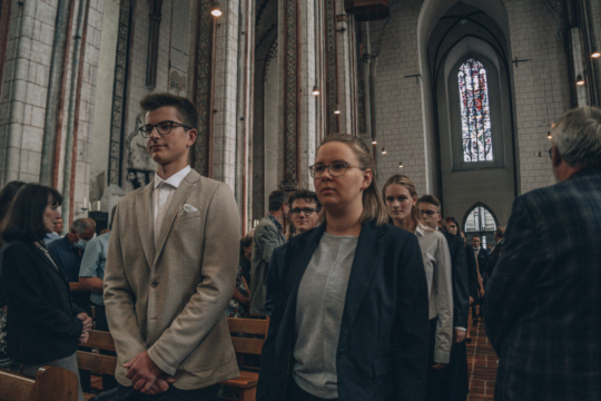 Einmarsch in der Marienkirche