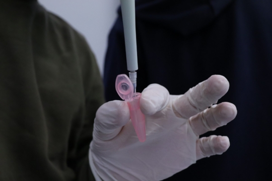 konzentriertes Pipettieren