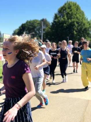 Spendenlauf für die Ukraine