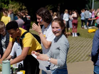 Spendenlauf für die Ukraine