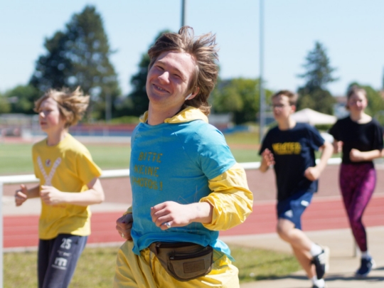 Spendenlauf für die Ukraine