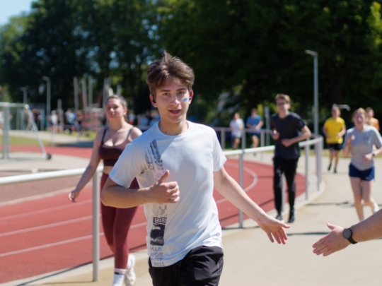 Spendenlauf für die Ukraine