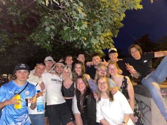 Studienfahrt der Q1c nach Prag