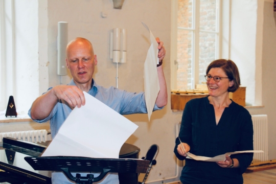 Musikalische Verabschiedung von Herrn Schröter