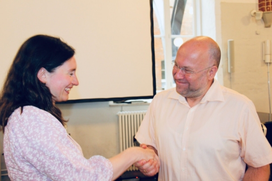 Verabschiedung von Frau Landow