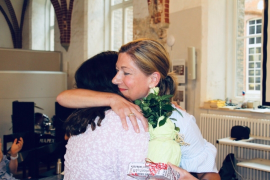 Verabschiedung von Frau Landow