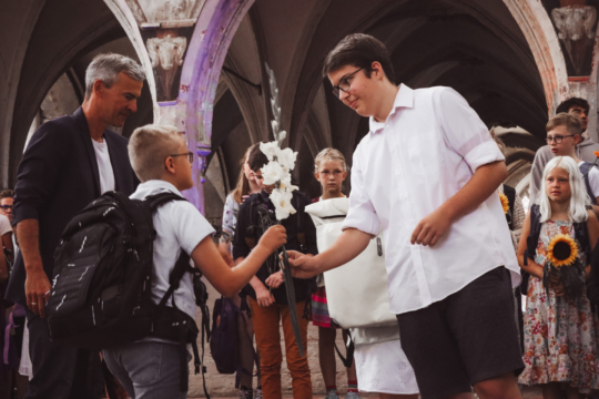 Einschulung der neuen Sextaner*innen