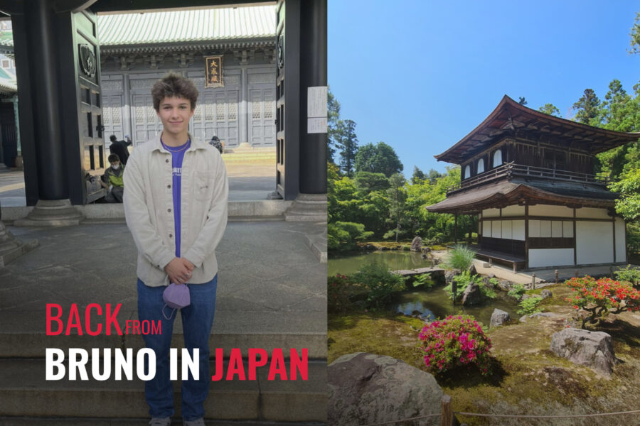 BACK FROM – Bruno in Japan