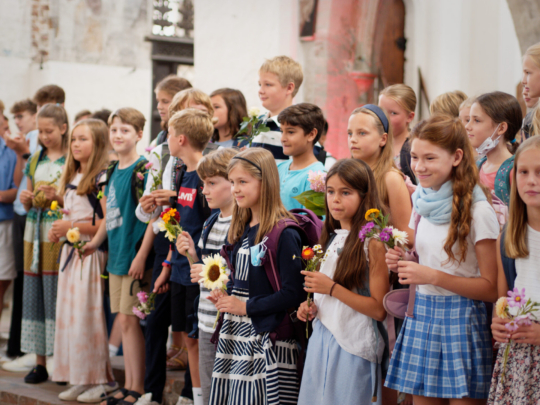 Einschulung der neuen Sextaner*innen