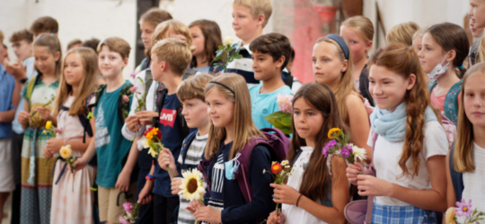 Einschulung der neuen Sextaner*innen