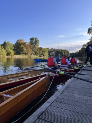 Ruder-Schnuppertag für die 5. Klassen