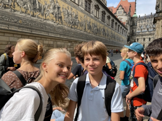 Ausflug nach Dresden - Klassenfahrt 8d Hohnstein
