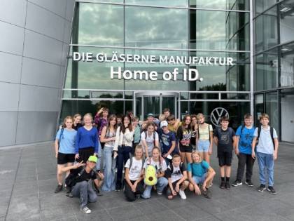 Ausflug nach Dresden - Klassenfahrt 8d Hohnstein