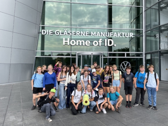 Ausflug nach Dresden - Klassenfahrt 8d Hohnstein