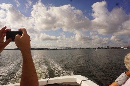 Strelasundquerung - Klassenfahrt 8b Stralsund