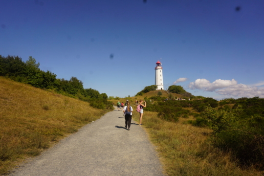 auf dem Weg zum Leuchtturm
