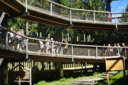 Baumwipfelpfad - Klassenfahrt 8b Stralsund