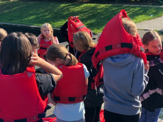 Ruder-Schnuppertag für die 5. Klassen