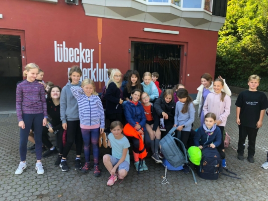 Ruder-Schnuppertag für die 5. Klassen