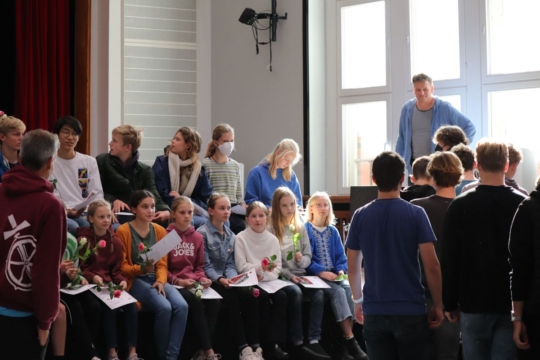 Siegerehrung der Staffeln 2022