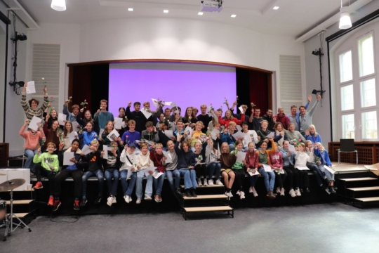 Siegerehrung der Staffeln 2022