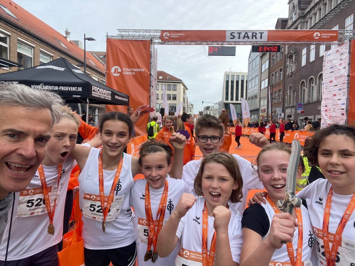 Staffel-Marathon 2022 - Kinderteam erläuft den herausragenden 5. Platz!
