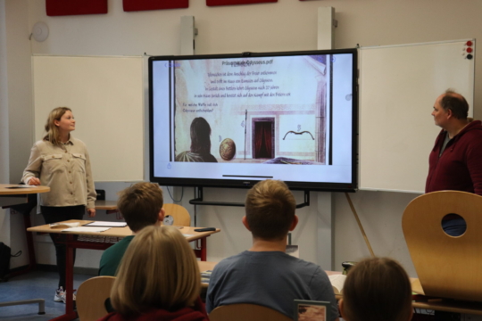 Die Schüler:innen meisterten diesen Escape-Romm