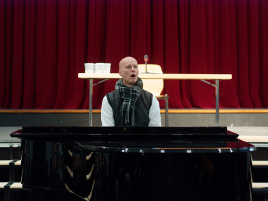 Herr Albert beim Vorlesewettbewerb 2022