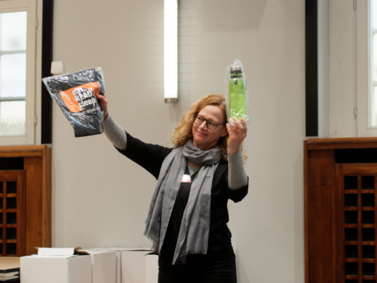 Birgit Laabs beim Besuch des NDR Podcasts 'eat READ sleep'