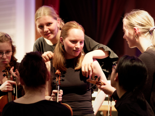 Gemeinsames Konzert mit dem Orchester aus Oslo
